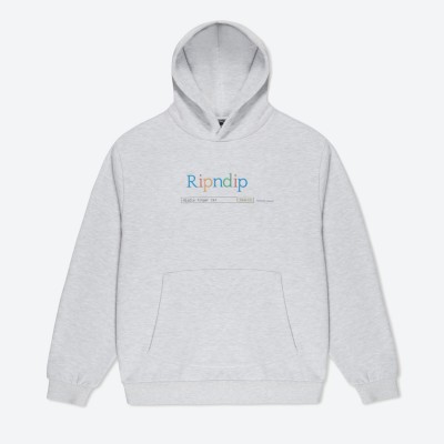 Толстовка RIPNDIP A Bird Hoodie Ash Heather