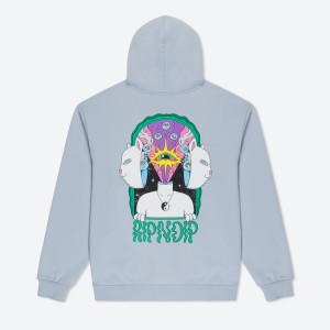 Толстовка RIPNDIP Mind Games Hoodie Powder Blue