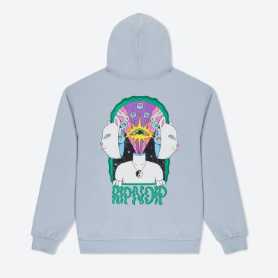 Толстовка RIPNDIP Mind Games Hoodie Powder Blue