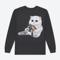Лонгслив RIPNDIP Find Out Charcoal Лонгслив RIPNDIP Find Out Charcoal