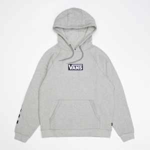 Толстовка Vans Versa Standard Hoodie Cement Heather/Checkerboard (VA49SNZU8)