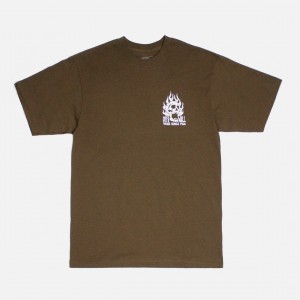 Футболка Vans Off The Wall Fever Vintage Cocoa (VN000VW0FST)