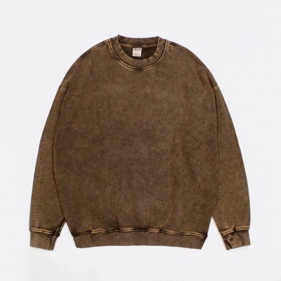 Толстовка Artiemaster Crewneck Garment Dyed Brown (2319002)