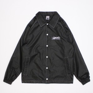Куртка Anteater Coach Jacket Nylon Black/White