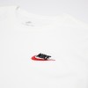 Футболка Nike Sportswear Club White/Black/University Red (AR4997-100)