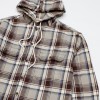 Рубашка Morata Tolkien Hooded Plaid Shirt Creamy White Grid (251090)