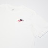 Футболка Nike Sportswear Club White/Black/University Red (AR4997-100)