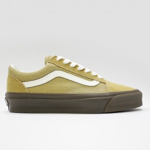 Кеды Vans Old Skool 36 Salt Wash Dirty Yellow (VNCT96DY)