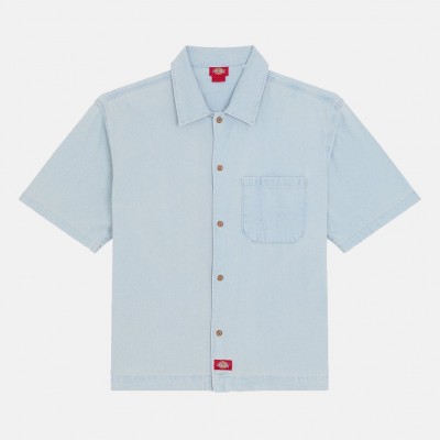 Рубашка Dickies Denim Shirt Fog Blue (DK0A88PH0FE1)