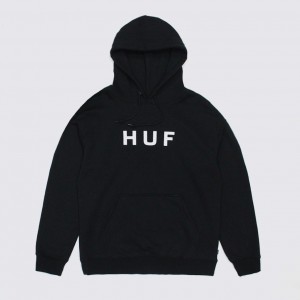Толстовка HUF Essentials OG Logo Black