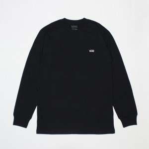 Лонгслив Vans Left Chest II Loose Black (VN000P1SBLK)