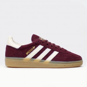 Кеды Adidas Handball Spezial Maroon/Cream White/Gold Metallic (JP8726)
