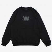 Толстовка Vans Classic Oval Crew Black (VN000P8HBLK) Толстовка Vans Classic Oval Crew Black (VN000P8HBLK)