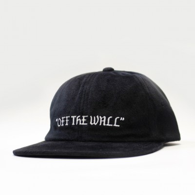 Кепка Vans Off The Wall Jockey Black (VN000Q9ZBLK)