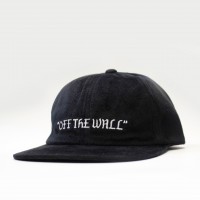 Кепка Vans Off The Wall Jockey Black (VN000Q9ZBLK)