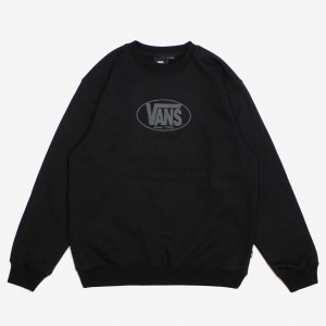 Толстовка Vans Classic Oval Crew Black (VN000P8HBLK)
