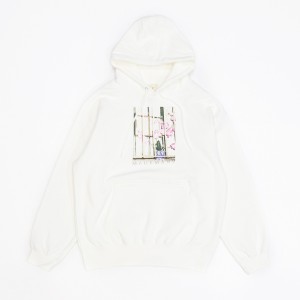 Толстовка MAGAMAEV Orchid Hoodie White