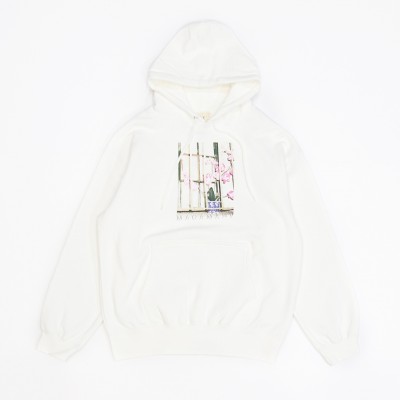 Толстовка MAGAMAEV Orchid Hoodie White