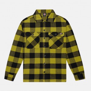 Рубашка Dickies New Sacramento Evergreen (DK0A4XDZL20)