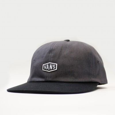 Кепка Vans Hex Logo Jockey Dark Grey/Black (VN000QA0BLK)